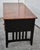 Vintage Ethan Allen Transitional Style Black & Cherry Four Drawer Desk For Sale - Image 11 of 13