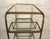 Vintage Mid-Century Multitiered Bronze Plated Waterfall Shelf For Sale - Image 10 of 13