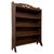 A handsome and well-crafted early 20th-century English open bookcase in the Arts and Crafts tradition, constructed in oak...