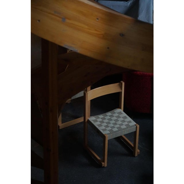 Koldinghus Chairs in Beech with Woven Seats attributed to Hans J. Wegner for Getama, 1988, Set of 6 For Sale - Image 11 of 18