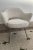 White Vintage Saarinen Executive Armchair in Boucle For Sale - Image 8 of 12