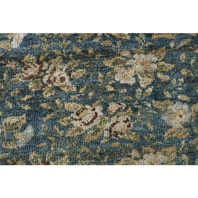 Doris Leslie Blau Antique Turkish Allover Floral Warm Tan Rug - c. 1920 For Sale In New York - Image 6 of 10