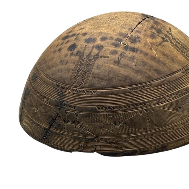 Antique African (Taureg) Wooden Bowls For Sale In Los Angeles - Image 6 of 7