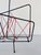 Vintage Metal Magazine Rack, 1950s For Sale - Image 4 of 18
