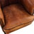Brown Dutch Art Deco Style Leather Club Chair, C. 1960. For Sale - Image 8 of 8