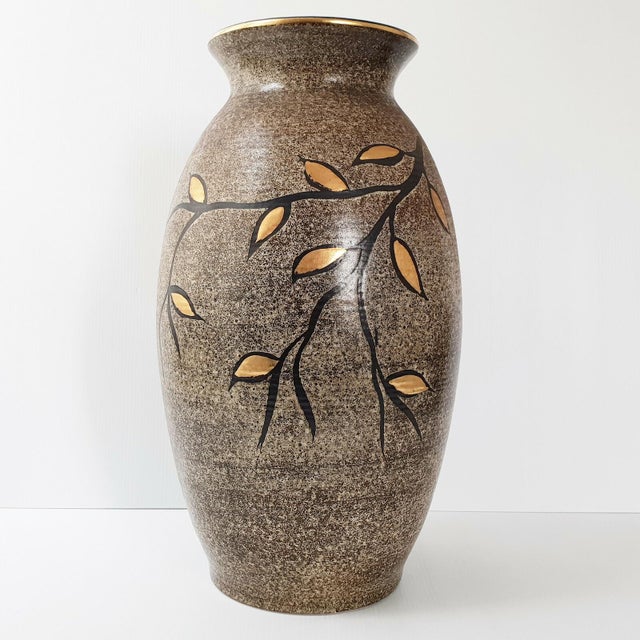 Vintage West German Vase in Ceramic, 1960s For Sale - Image 6 of 6