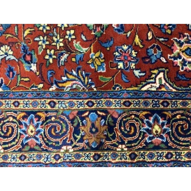 1980s Vintage Persian Sarouk Runner For Sale - Image 4 of 9