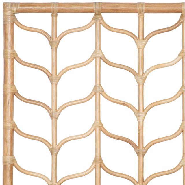 David Francis Ivy Platform Bed Queen, Natural For Sale - Image 4 of 5