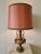 Metal French Table Lamp in Bronze For Sale - Image 7 of 7