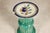 Antique Annamese Green Glazed Ceramic Pedestal with Floral Medallion For Sale - Image 9 of 12