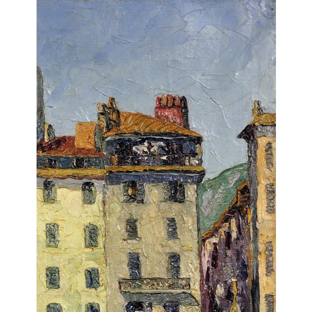 Lokre, Toulon, The Port, La Vieille Darse, Quai Cronstadt, 1939, Oil on Canvas For Sale - Image 7 of 18