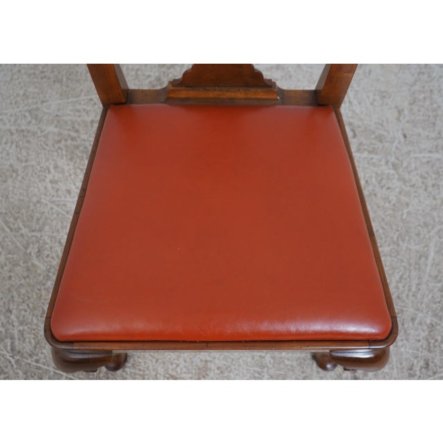 Wood Set of 6 Baker Collectors Edition Walnut George III Dining Room Chairs For Sale - Image 7 of 12