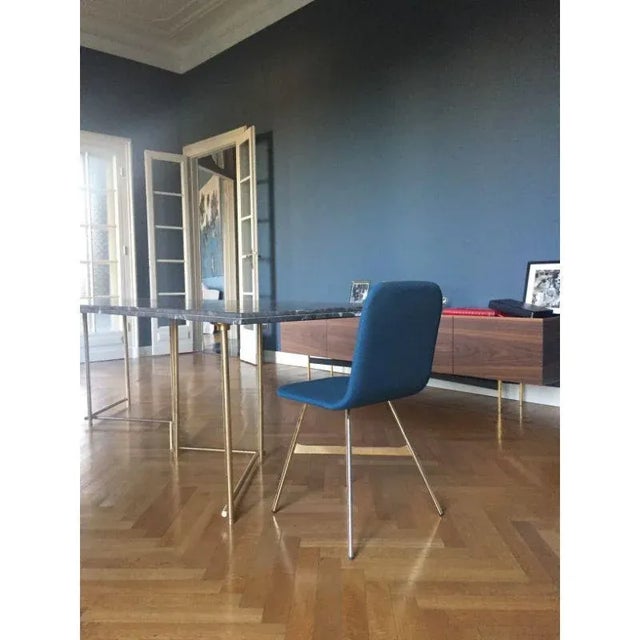 Tria Chairs in Gold by Colé Italia, Set of 4 For Sale - Image 10 of 11