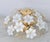 White Grace Kelly, Delicious Murano Ceiling Light White Flowers, 1980 For Sale - Image 8 of 16