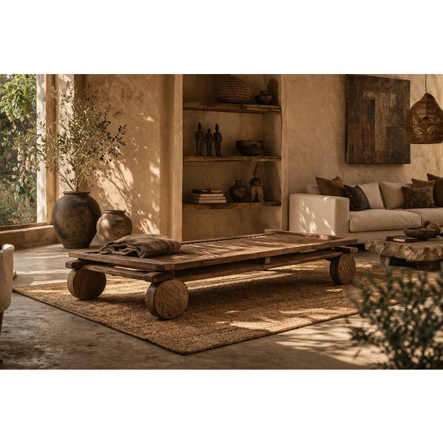 Wooden Pygmy Bed, Cameroon, 1960s For Sale - Image 4 of 5