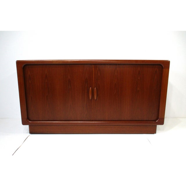 Mid Century Teak Tambor Door Credenza by Dyrlund Denmark (A) For Sale - Image 15 of 15
