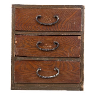 Small Japanese Chest of Drawers, 1920s For Sale