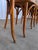 Vintage Bentwood Dining Chairs with Red Faux Leather in the style of Thonet Style, 1970s, Set of 4 For Sale - Image 11 of 15