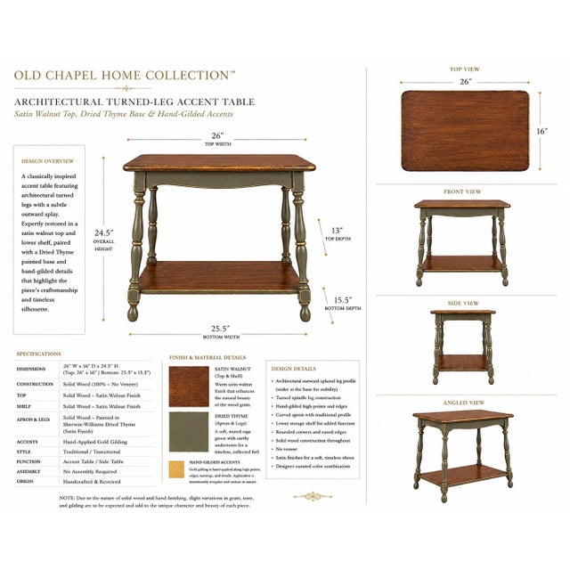 A designer-curated accent table that blends traditional craftsmanship with boutique luxury styling, this beautifully...