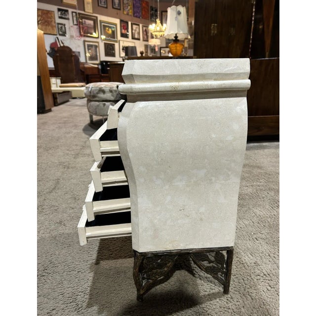 Maitland Smith Tessellated Marble Commode For Sale In Las Vegas - Image 6 of 9