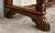 Early 20th Century Century Catalan Spanish Carved Walnut Console Table For Sale - Image 12 of 13
