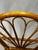 Camel Vintage Coastal Boho Chic Arched Bamboo & Rattan Wood Wall Shelf For Sale - Image 8 of 10