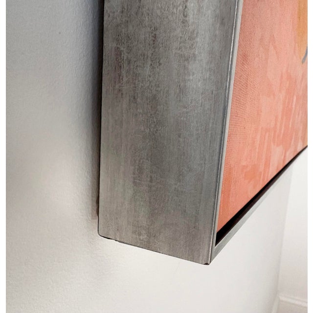 Orange “A Tree in the Meadow” Oil on Canvas by Nancy M. Vignola - For Sale - Image 8 of 8