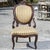 Chair in Walnut with Armrests in Walnut, 1800s For Sale - Image 9 of 10