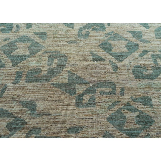 Turkish Oushak Rug 9' x 12'5" #20287 For Sale - Image 4 of 8