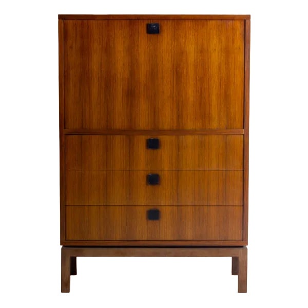 N14 Writing Desk / Bar Cabinet by Alfred Hendrickx for Belform, 1958 For Sale