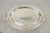 Vintage WM Rogers & Son Victorian Rose 1982 Silver Plated Oval Serving Platter Tray. Circa Late 20th Century....