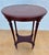 French Provincial Mid Century French Wood Oval Side Table, 1950s For Sale - Image 3 of 7