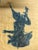Vintage Thai Temple Rubbings in Gilt Bamboo Frames – Pair For Sale In Greensboro - Image 6 of 8