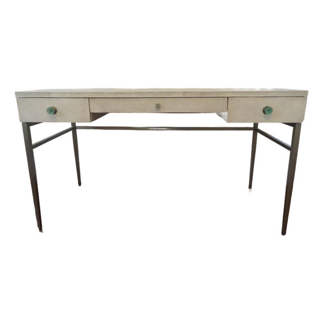 Shagreen Desk From Mitchell Gold & Bob Williams For Sale