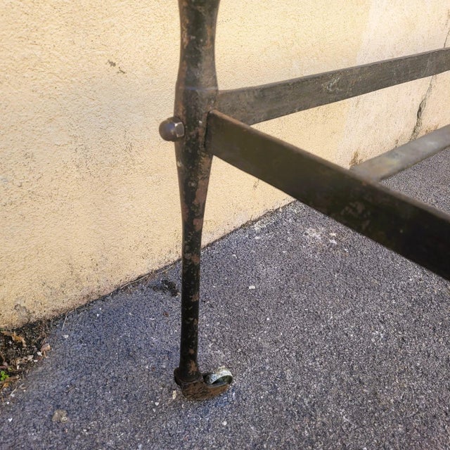 Antique Painted Iron Bed For Sale - Image 13 of 18