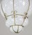 Amazing Large Venetian Lantern in Murano Reticello Glass, 1940s For Sale - Image 9 of 13
