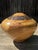 Transitional Late 20th Century Signed Studio Spalted Maple Turned Wood Vessel With Copper, Silver Turquoise Inlay For Sale - Image 3 of 10
