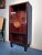 This secretaire cabinet was made in the 1950s and is reminiscent of designs by Paolo Buffa. The teak veneered structure...