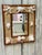 This vintage mirror has it all, rattan, cane and shells!