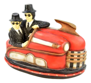 Vintage Blues Brothers Wall Decoration, 1990s