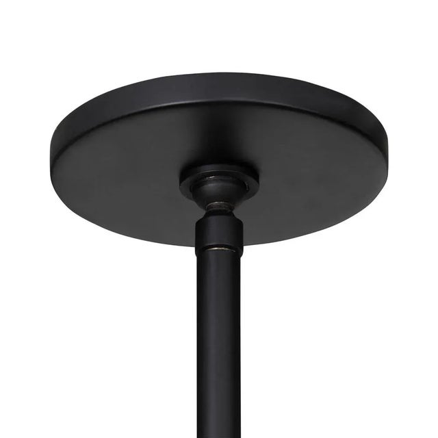 Four Hands Cullen Linear Double Pendant, Black For Sale - Image 4 of 8