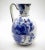 Antique Dutch Delft faience blue and white jug. This lovely early 20th-Century pitcher is hand painted in traditional...