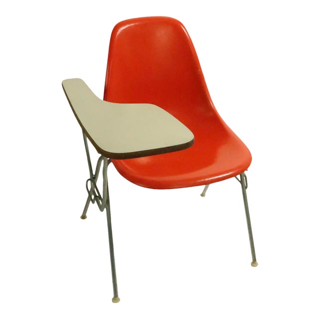 3 Eames Herman Miller Fiberglass School Desk Chairs Chairish