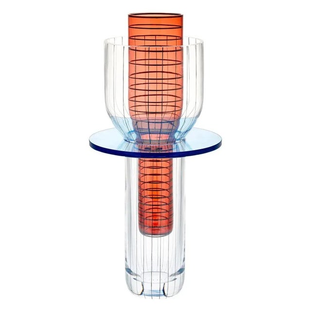 Sculptural Blown Glass Toy Vase by Guillaume Delvigne For Sale - Image 6 of 6