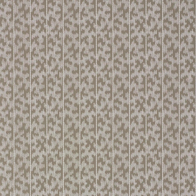 Sample - Schumacher X David Oliver Montepellier Wallpaper in Flint For Sale
