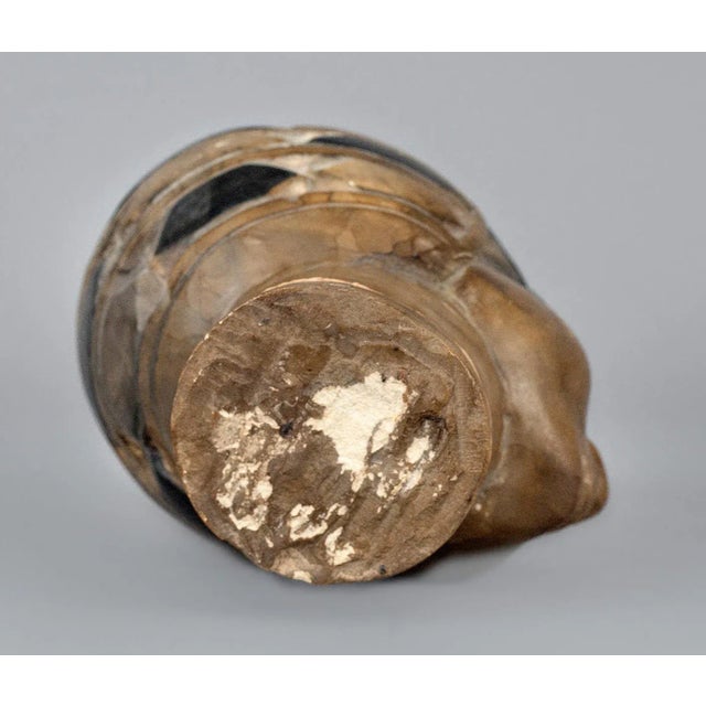 Stone Grand Tour Alabaster Bust of Egyptian Female For Sale - Image 7 of 8