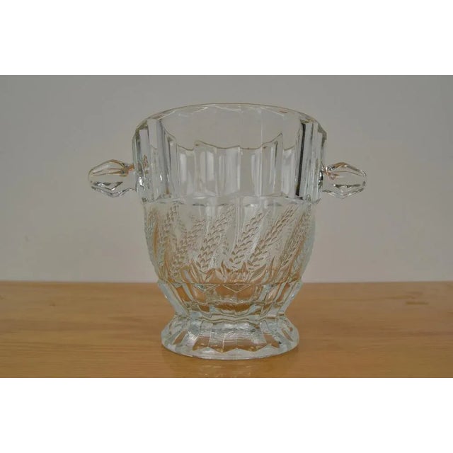 Mid-Century Glass Vase from Bohemia, 1960s For Sale - Image 9 of 12