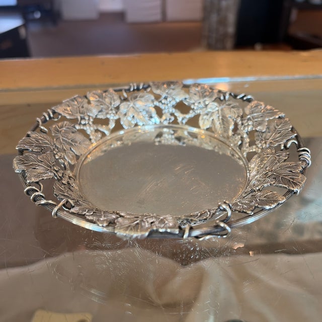 Grapevine Wine Coaster Sterling from Italy