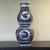 Enhance your collection with this impressive, large blue and white double gourd vase. Standing 20.5 inches tall and...