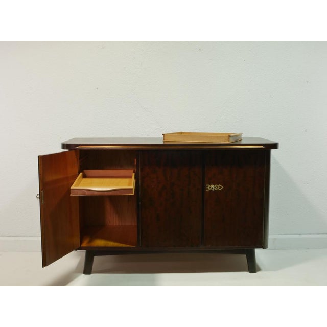 Mid-Century Sideboard with 2 Trays, Germany, 1954 For Sale - Image 4 of 15
